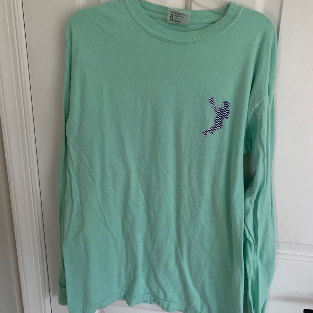 Comfort Colors Long Sleeve Lacrosse Shirt